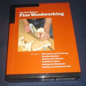 The New Best of Fine Woodworking - Set of 6 Books Volume 2 (2005) Hardcover book